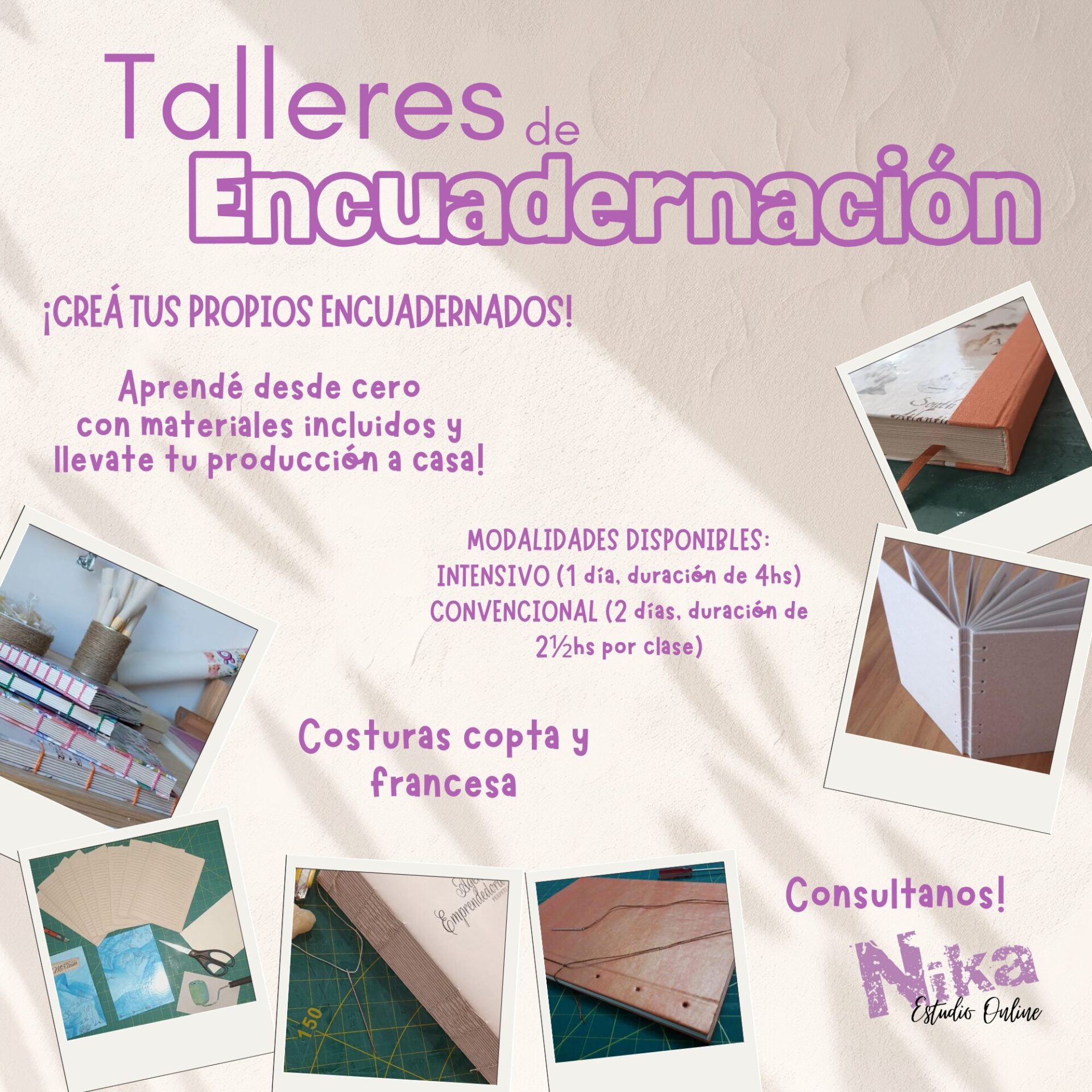 Taller de Encuadernación