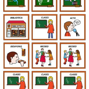 Organizador Visual Escolar Individual