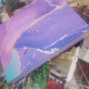Libreta copta pastel liso