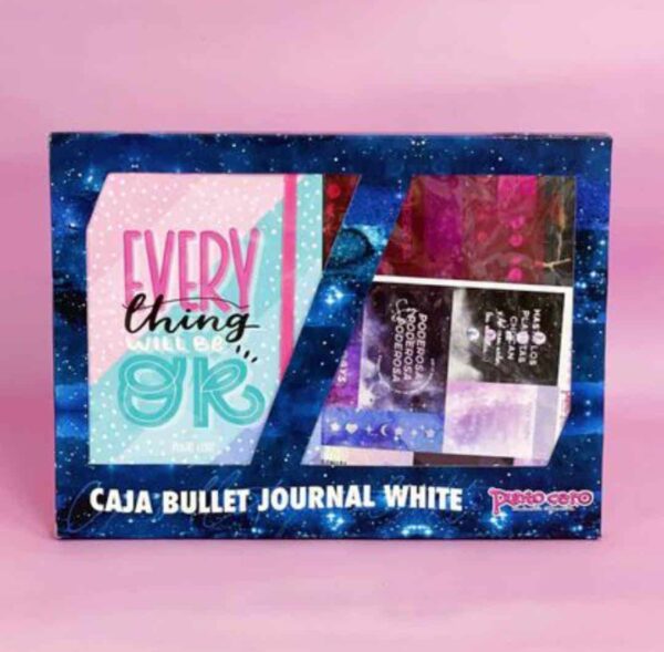 Caja Bullet Journal White Punto Cero