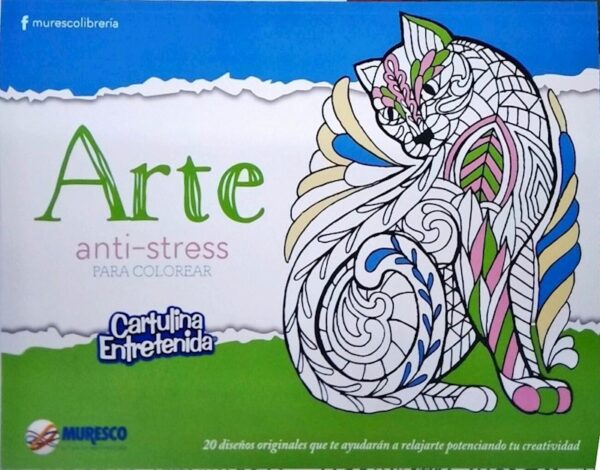 Block Anti-stress para Colorear Muresco