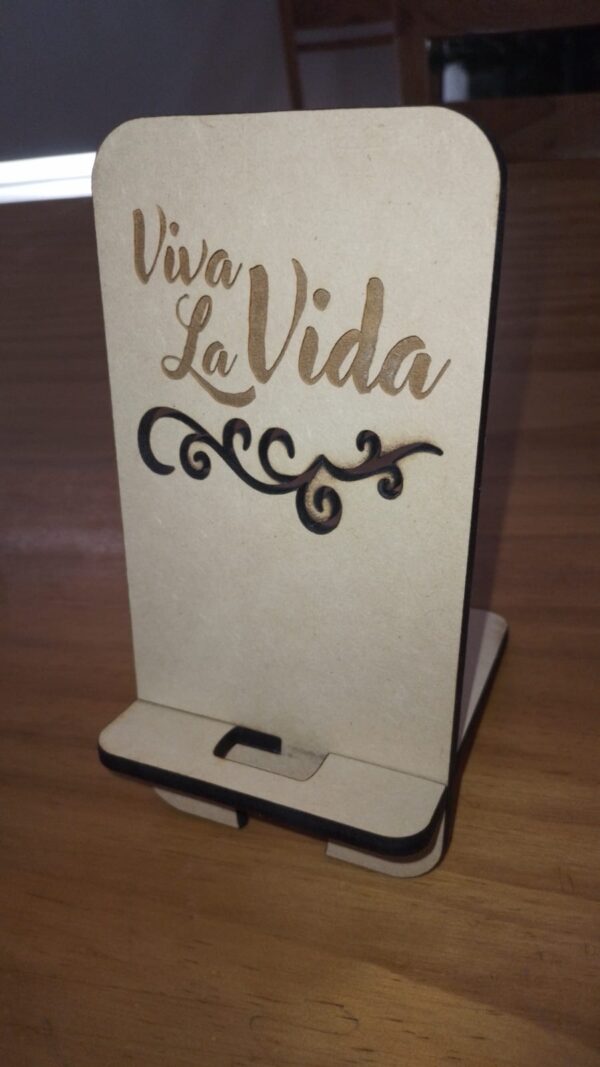 Porta celular personalizado MDF 5mm Corte Laser